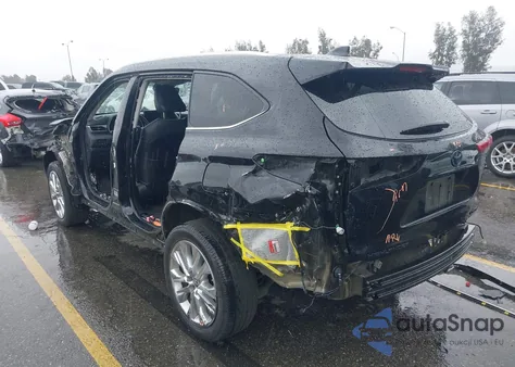 2021 Toyota Highlander Hybrid Limited z USA, uszkodzony, nr VIN 5TDDBRCH3MS530564